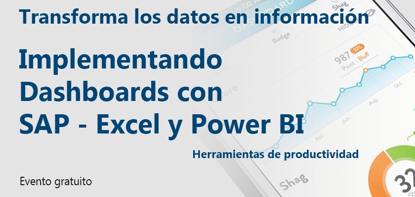 Evento de Excel Productividad con SAP Excel y PowerBI