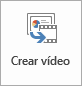 botón crear vídeo