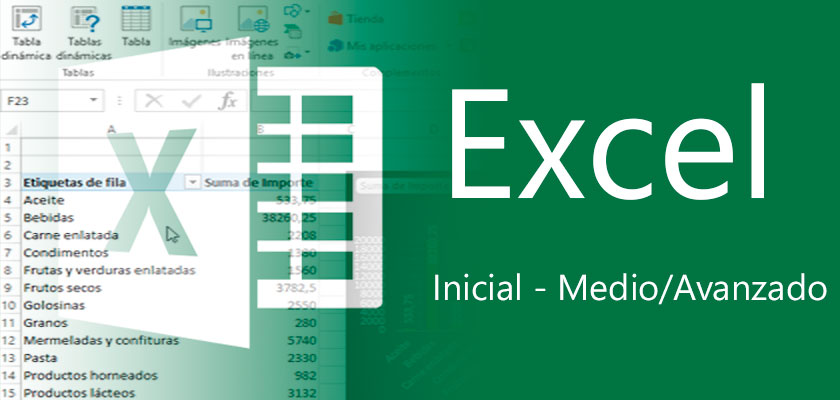 Curso de Excel de Inicial a medio Avanzado